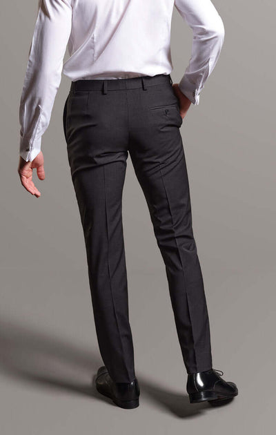 The Ayrton - Charcoal Grey Trousers